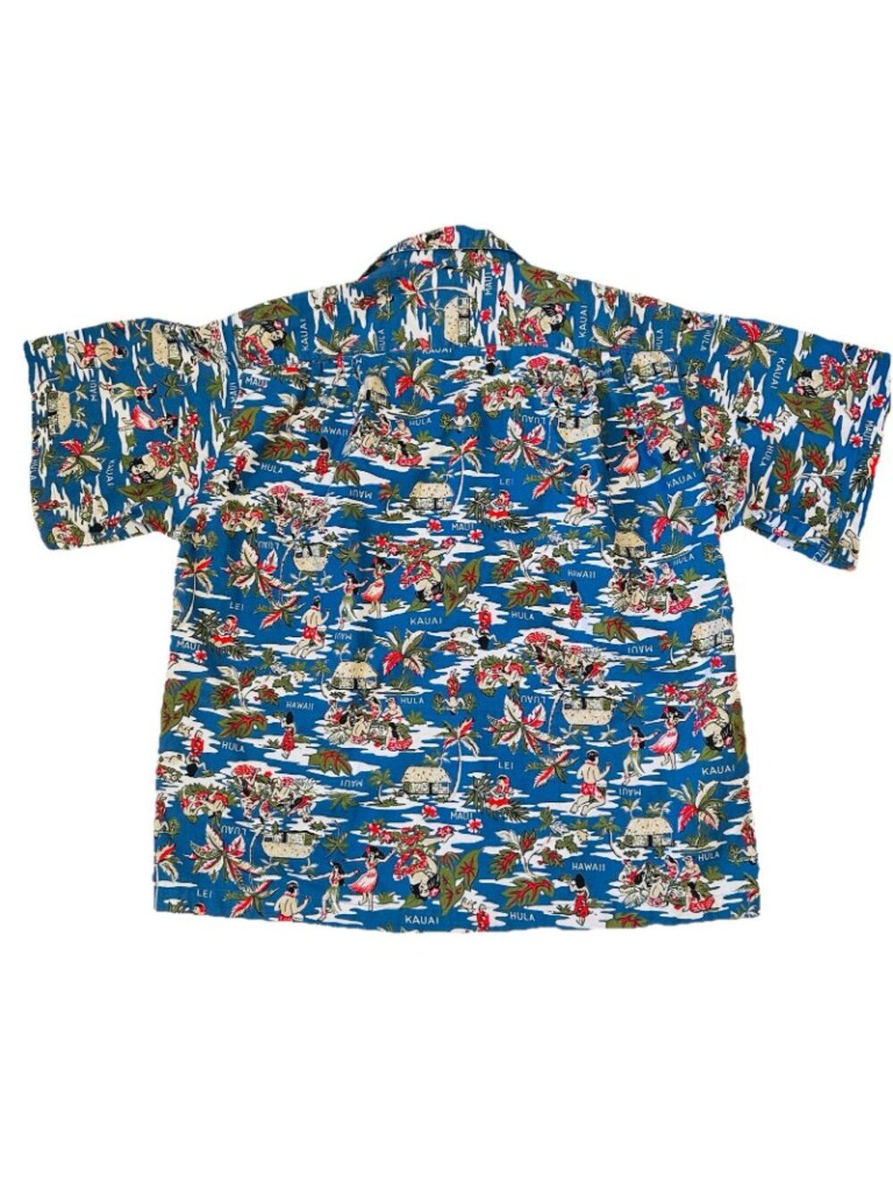 Canoe Clothing Vintage Hawaii Aloha Shirt Kauai Maui Luau Lei Hula Small - Picture 2 of 13